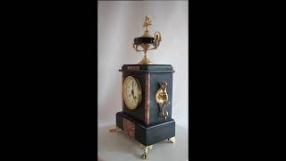 empire French marble clock two colored [upl. by Rundgren861]