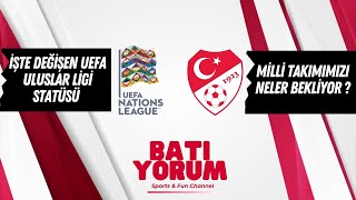 ⚽ UEFA Uluslar Liginde Statü DeğiştiTürkiyenin Yolu Yeni Statü ve Güncel Durum 🇹🇷✨ [upl. by Siugram]