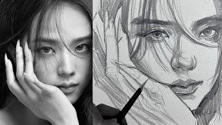 ✨ HATCHING WITH REFERENCE  JISOO ✨ [upl. by Halet422]