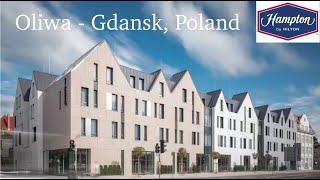 Hampton by Hilton Gdansk Oliwa Poland  Full tour including Breakfast and Gym [upl. by Peedsaj]