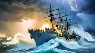 Why MONSTER WAVES Cant Sink Navy Ships During Storms [upl. by Bridgette]