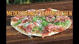 Mediterraner Flammkuchen [upl. by Dlareme306]