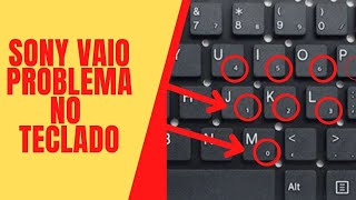 problema teclado sony vaio desconfigurado [upl. by Naj634]