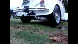 FUSCA COM ESCAPAMENTO DE PUMA COM ADAPTAÃ‡ÃƒOZINHARSRSRSRSRSRRSRSR [upl. by Darwin]