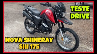 TEST RIDE NOVA SHINERAY SHI 175 E PRIMEIRAS IMPRESSÕES [upl. by Tav]