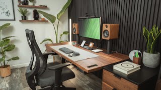 Architect’s MODERN Home Office amp Desk Setup Makeover 2023 [upl. by Nirra121]