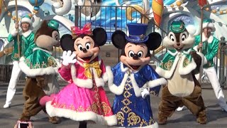 ºoº ディズニー クリスマス 2014 初日 初回 カラフル ホリデー グリーティング リドアイル ディズニーシー クリスマス ウィッシュ [upl. by Hanni]