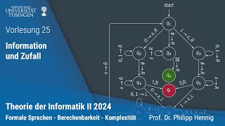 Theorie II  25  Information amp Zufall [upl. by Codding]