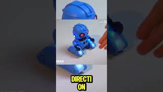 Great robot toy for kids LED lights jumps and gesture controls [upl. by Groark407]