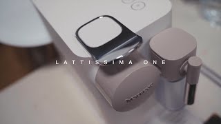 NESPRESSO LATTISSIMA ONE  First Use [upl. by Llertak]