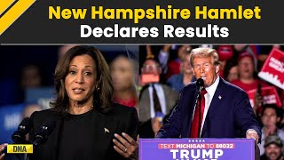 US Election Results 2024 Live Updates New Hampshire Hamlet Declares Results  Trump vs Harris [upl. by Figge]