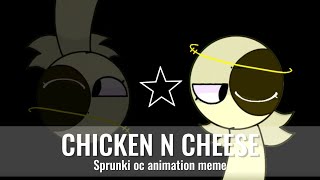 CHICKEN N CHEESE Sprunki Oc Animation Meme [upl. by Perkoff]