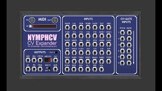 NymphCV CV Expander for Dreadbox NYMPHES [upl. by Janek]