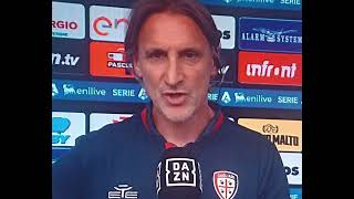 INTERVISTA NICOLA POST PARTITA CAGLIARI NAPOLI 0 4 [upl. by Ahsal]