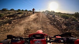 Exploring New Terrain 2022 Honda CRF450X  2022 Honda CRF450RS Prescott Arizona [upl. by Nylrac528]