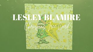 Christmas Tree Card with Lesley Blamire [upl. by Maryjo411]