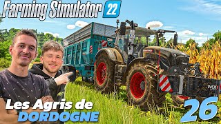 ON FINIT LENSILAGE  Les Agris de Dordogne avec Hugo et Germain [upl. by Asiel]