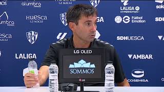 Rueda de prensa SD Huesca vs CD Tenerife [upl. by Ainevul]