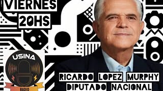 ENTREVISTA AL DIPUTADO RICARDO LOPEZ MURPHY  LA PREGUNTA INCOMODA [upl. by Hada]