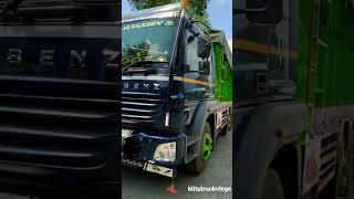 9899🚚😍bharatbenz’s best truck🚚 mitutruckvlogs truck [upl. by Tnemelc275]