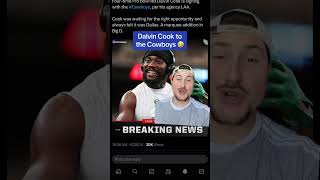 Dalvin Cook to the Cowboys… Congrats on the 2019 SB dalvincook cowboys jerryjones nflnews [upl. by Michigan]