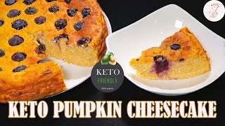 Pumpkin Cheesecake KETO ⁉️  Jak Zrobić Dyniowy Sernik KETO  Low Carb Cheesecake [upl. by Belcher]