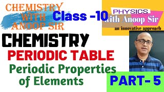 chemistry icse class 10periodic table part 5 [upl. by Alimaj744]