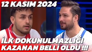 MasterChef Dokunulmazlık Oyunu Kim Kazandı  12 Kasım 2024 [upl. by Dhaf]