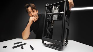 My liquidcooled PC matte black everything [upl. by Nosilla]