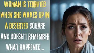 Woman is terrified when she wakes up in a deserted square and doesnt remember what happened [upl. by Hoj615]