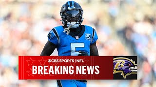 Panthers trade WR Diontae Johnson to Ravens  Breaking News [upl. by Atterehs]