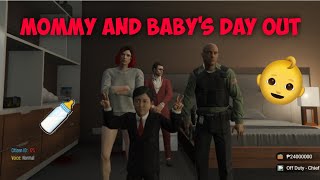 A day with my Babyepic failang kulit  GTA 5 ROLEPLAY [upl. by Dennett]