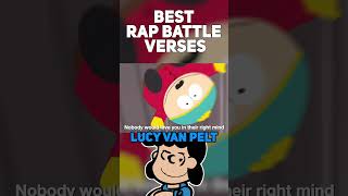 LUCY VAN PELT BEST RAP BATTLE VERSES rapbattle peanuts southpark cartman [upl. by Eerbua]