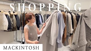 【ショッピング】秋服を買いました！Shopping at MACKINTOSH 2024【新作コート】 [upl. by Samara]