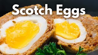 Oven Baked Scotch Eggs Ep49 [upl. by Llerahc]