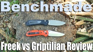 Benchmade 560 Freek Review Griptilian 551 MURDERER The batoning will eviscerate you [upl. by Glanti649]