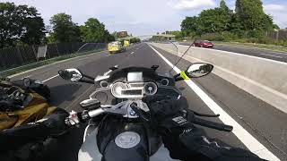 bmw k1600gt acceleration [upl. by Shedd1]