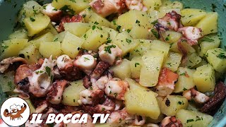 352  Polpo con patateci vorrebbe tre puntate🙃antipastosecondo di pesce estivo facile veloce [upl. by Nedak202]