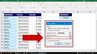 Aprenda a Usar Correctamente los Filtros Avanzados en Excel para Copiar Datos en otras Hojas [upl. by Hgielyk931]