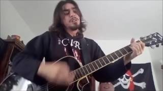 Héroes del silencio  Agosto Cover acústico con acordes para guitarra [upl. by Repard839]