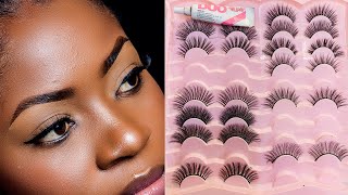 Iga gutera ingohe  learn to apply artificial eyelashes na Bijouxbeauty 💄 [upl. by Wootten778]