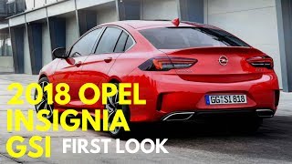 2018 OPEL INSIGNIA GSI [upl. by Ylil639]