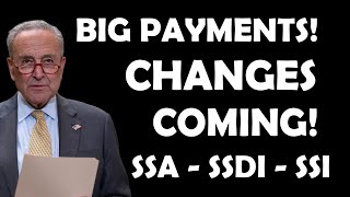 BIG Payment Changes For Social Security Beneficiaries in 2025  INCREASE For SSA SSI SSDI [upl. by Lihp]