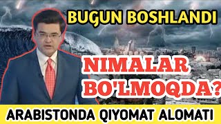 QIYOMAT ALOMATLARI BOSHLANDIMI SAUDIYA ARABISTONIDA NIMALAR BOLMOQDA 😱 [upl. by Trixi857]