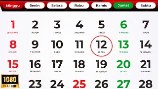 MAKNA DAN KEISTIMEWAAN KAMIS PON 12 DESEMBER 2024 DALAM KALENDER JAWA [upl. by Reffinej635]