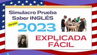 🗽✍️ Preguntas PRUEBA DE INGLÉS SIMULACRO 2023 🗽✍️ [upl. by Daffie]