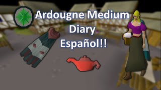 OSRS Ardougne MEDIUM Diary Español Latino AloMaracucho RuneScapeOld OSRS [upl. by Netsua]