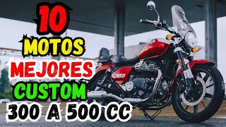 10 MEJORES MOTOS CUSTOMCRUISERCHOPPER DE MEDIA CILINDRADA [upl. by Olivia]