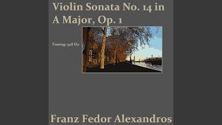 Violin Sonata No 14 in A Major Op 1 [upl. by Bernardi]