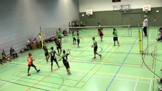 Volleyball Verbandsliga 2013  2014  TVA Fischenich III gegen Brühler TV [upl. by Blondy]